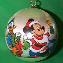 1978 Disney - Mickey Santa - NB Hallmark Ornament