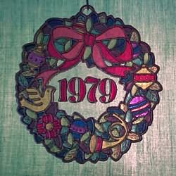 1979 Wreath - Ambassador - NB Hallmark Ornament