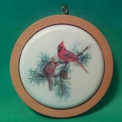 1982 Holiday Wildlife #1 - Cardinals Hallmark Ornament