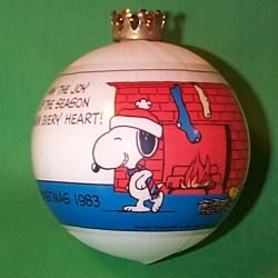 1983 Peanuts Hallmark Ornament
