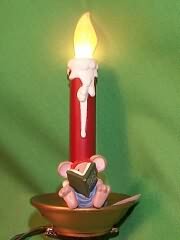 1985 Chris Mouse #1 - Candle - NB Hallmark Ornament