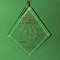 1987 12 Days Of Christmas #4 - Calling Birds - SDB Hallmark Ornament