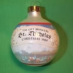 1989 Gift Bringers #1 - St. Nicholas Hallmark Ornament