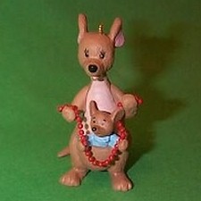 1991 Winnie The Pooh - Kanga And Roo - NB Hallmark Ornament