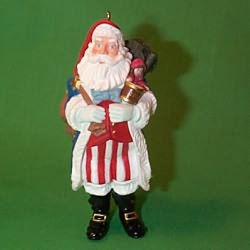 1996 Merry Olde Santa #7 Hallmark Ornament