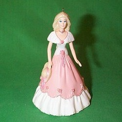 1997 Springtime Barbie #3f Hallmark Ornament
