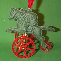 1997 Turn Of The Century #3f - Santa Claus Hallmark Ornament