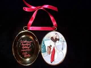1998 Barbie - Holiday Memories #2 Hallmark Ornament
