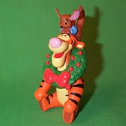 1998 Winnie The Pooh - Bouncy Babysitter Hallmark Ornament