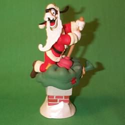1999 Disney - Goofy As Santa's Helper Hallmark Ornament