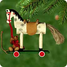 2000 A Pony For Christmas #3 Hallmark Ornament