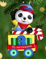 2000 Child's 3rd Christmas - Bear Hallmark Ornament