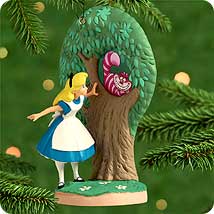 2000 Disney - Alice Meets Cheshire Cat Hallmark Ornament