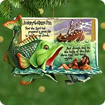 2000 Favorite Bible Stories #2 - Jonah And Whale Hallmark Ornament