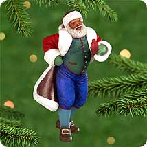 2000 Joyful Santa #2 Hallmark Ornament