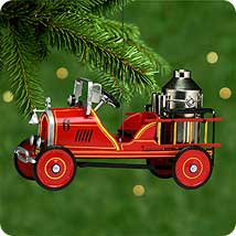 2000 Kiddie Car Classic #7 - 24 Toledo Fire  Engine Hallmark Ornament