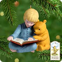 2000 Winnie The Pooh #2 - Storytime With Pooh Hallmark Ornament