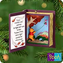 2000 Winnie The Pooh - Book #3 - Blustery Day Hallmark Ornament