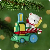 2001 Baby's 1st Christmas - Bear Hallmark Ornament