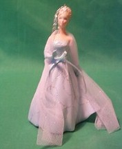 2001 Barbie - Club Porcelain Hallmark Ornament
