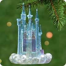 2001 Disney - Cinderella's Castle Hallmark Ornament