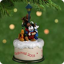 2001 Disney - Merry Carolers Hallmark Ornament