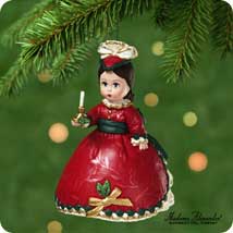 2001 Madame Alexander #6 - Victorian Christmas Hallmark Ornament