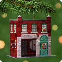 2001 Town And Country #3 - Firehouse Hallmark Ornament
