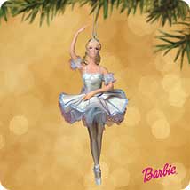 2002 Barbie - Snowflake Hallmark Ornament