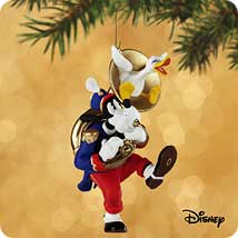 2002 Disney - Goofy Toots Tuba #6f Hallmark Ornament