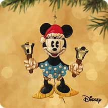 2002 Disney - Playful Minnie Hallmark Ornament