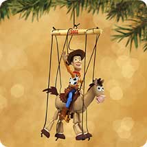 2002 Disney - Woody And Bullseye Hallmark Ornament