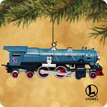2002 Lionel #7 - Blue Comet Hallmark Ornament