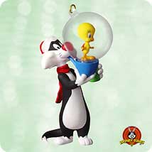 2003 Looney Tunes - Sylvester Hallmark Ornament