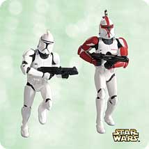 2003 Star Wars - Mini Clone Troopers Hallmark Ornament