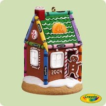 2004 Crayola - Gingerbread Hallmark Ornament
