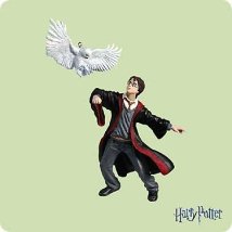 2004 Harry Potter And Hedwig Hallmark Ornament