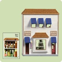 2004 Nostalgic Houses #21 - Barber Shop Hallmark Ornament