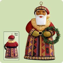 2004 Santas From Around The World - U.s. - Af Hallmark Ornament