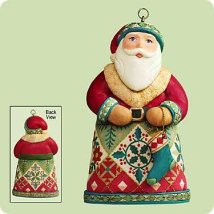 2004 Santas From Around The World - U.s. Hallmark Ornament