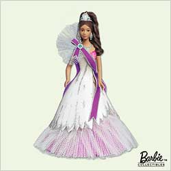2005 Barbie - Celebration - Af Hallmark Ornament
