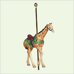 2005 Carousel Ride #2 - Proud Giraffe - NB Hallmark Ornament