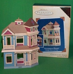 2005 Nostalgic Houses #22 - Victorian - Colorway - MIB Hallmark Ornament