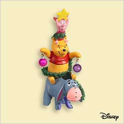 2006 Winnie The Pooh - A Very Friendly Tree Hallmark Ornament