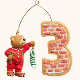 2008 Child's 3rd Christmas - Age Collection - SDB Hallmark Ornament