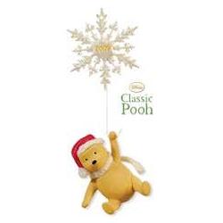 2009 Winnie The Pooh - Poohs Twinkly Snowflake Hallmark Ornament