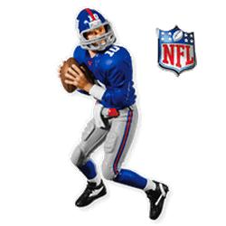 2010 Football #16 - Eli Manning Hallmark Ornament