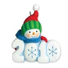 2010 Frosty Fun Decade #1 - Colorway - MIB Hallmark Ornament