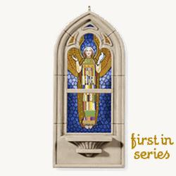 2010 Windows Of Faith #1 - Glad Tidings Hallmark Ornament