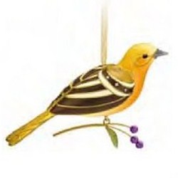 2011 Beauty Of Birds  - Lady Oriole - Limited Hallmark Ornament